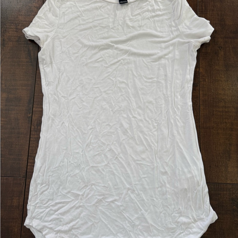 Forever 21 White Short Sleeve Tee